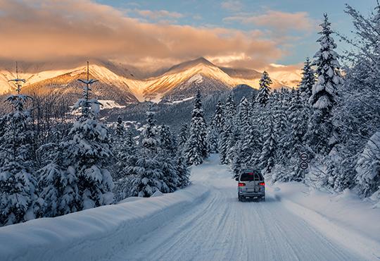 Chauffeur privé pour transfert neige